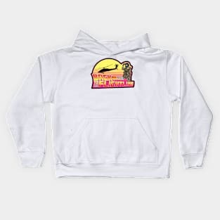 Back to the flightine! Kids Hoodie